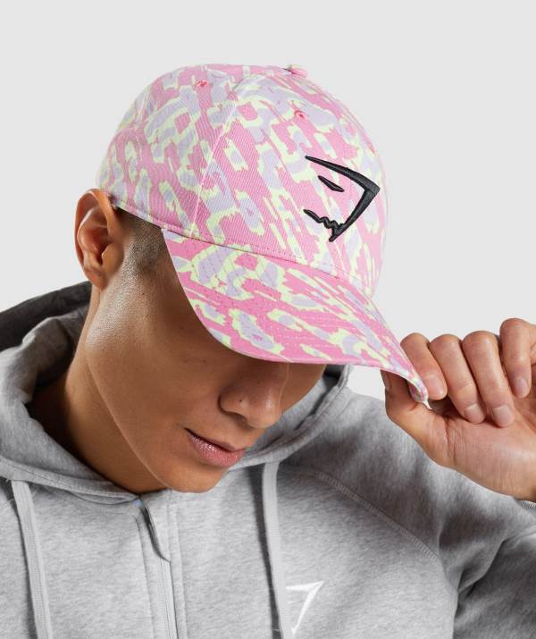 Panske Čiapky Gymshark Sharkhead Ruzove | HJ8470932